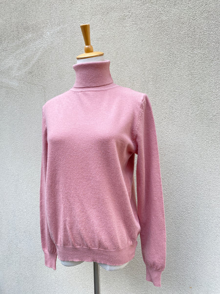 WILLOW Turtle Neck Loose Fit Long Sleeves Knit Top